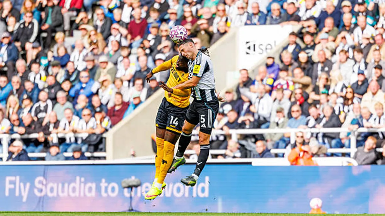Wolves vs Newcastle United / via Gettyimages