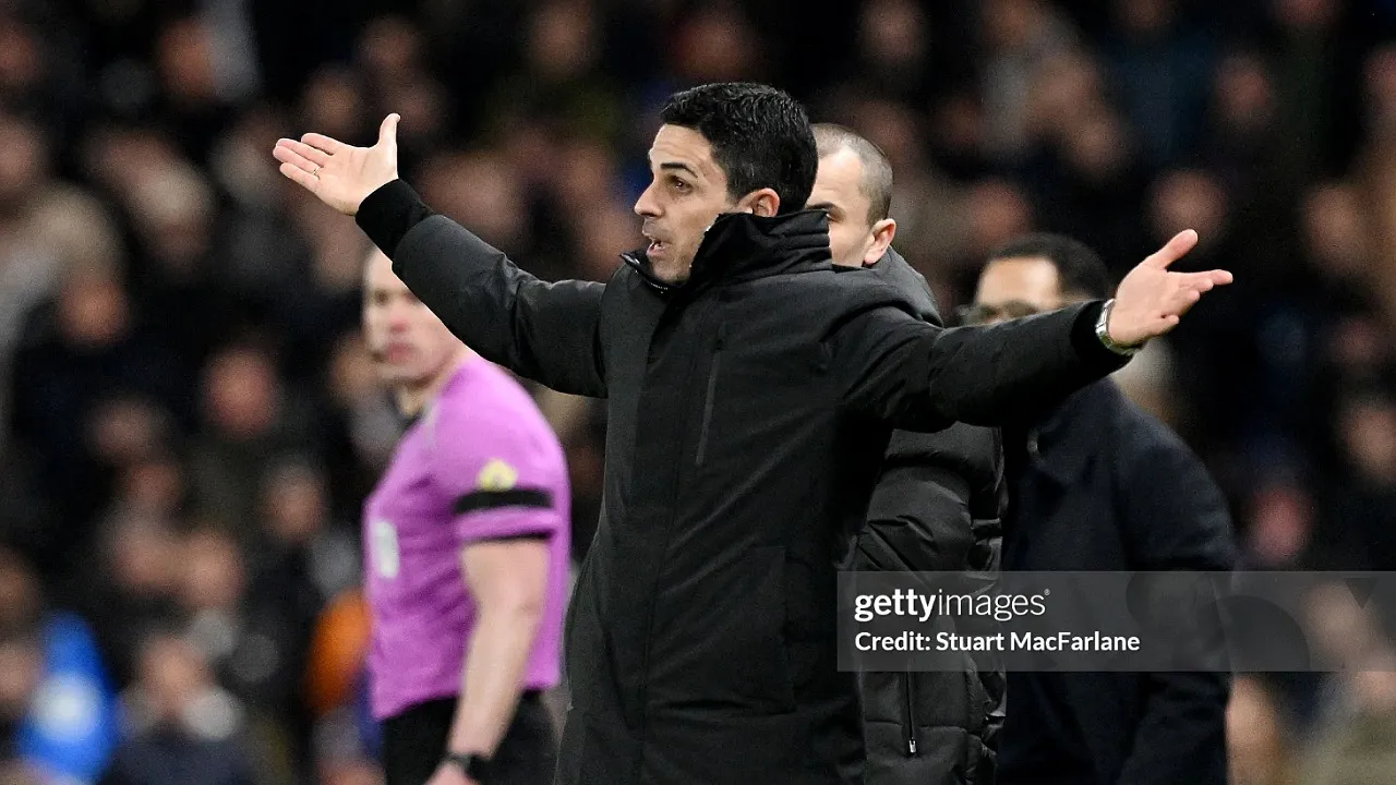Manajer Arsenal, Mikel Arteta. (Foto: Stuart MacFarlane/Getty Images)