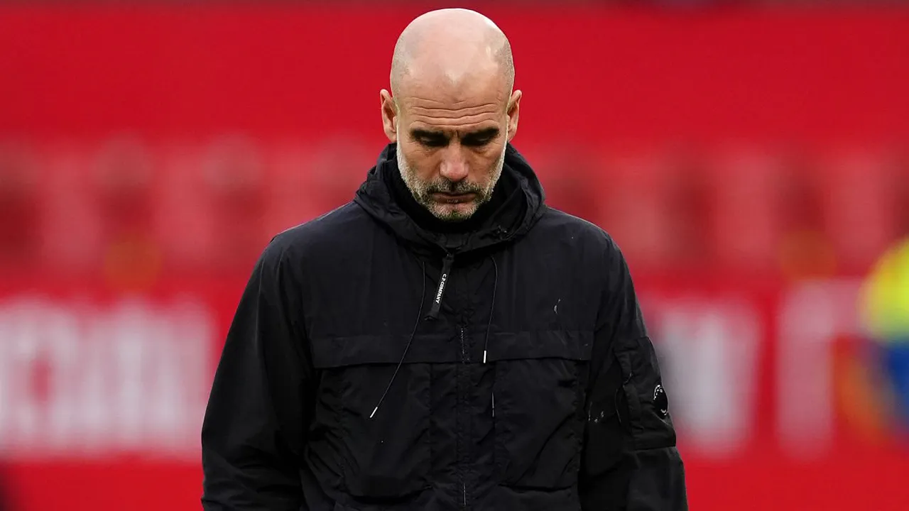 Pep Guardiola. (Foto: Martin Rickett/PA Images)