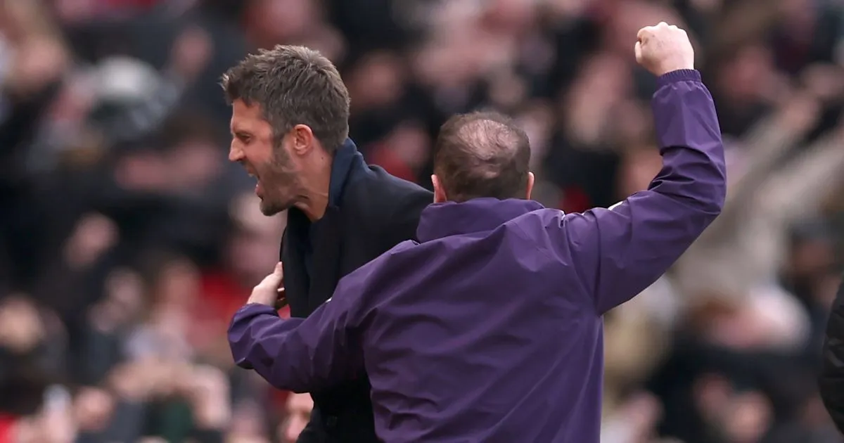 Carrick Hentikan Perdebatan Amorim dengan Kemenangan 2-0 - sumber: (manchestereveningnews)