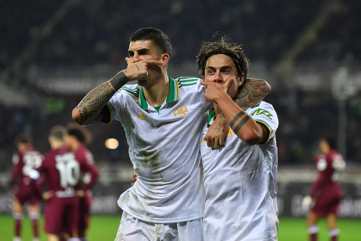Roma Tundukkan Torino 2-0, Dybala dan Malen Bersinar - sumber: (footballitalia)