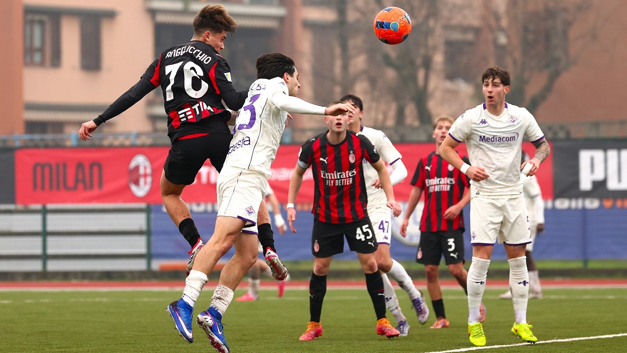 10 pemain AC Milan Primavera Berhasil Tundukkan Frosinone 2-0