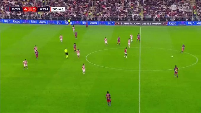 Gol Kelima Barcelona oleh Raphinha di Semifinal