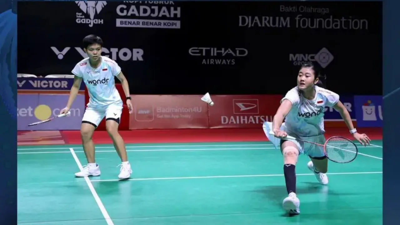 Pasangan Baru Amalia/Fadia Lolos 16 Besar Indonesia Masters 2026