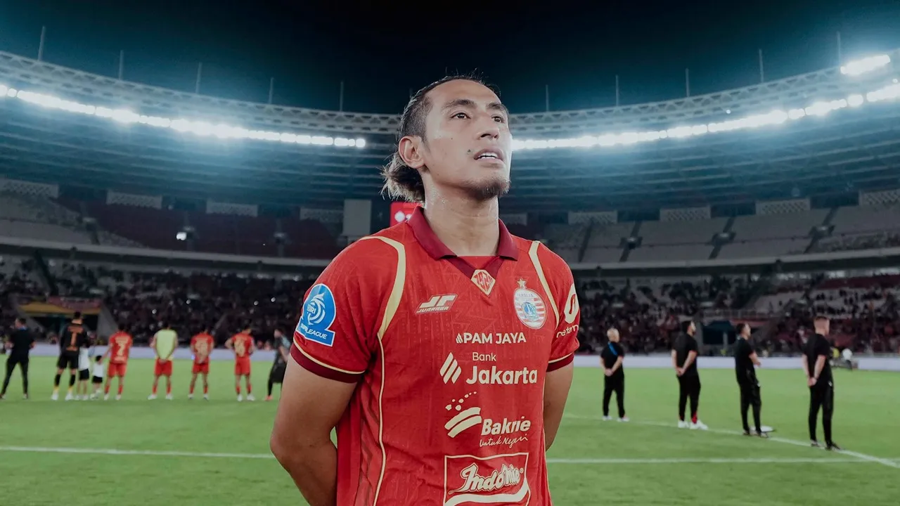 Hanif Sjahbandi jadi salah satu pilar Persija Jakarta yang harus menepi