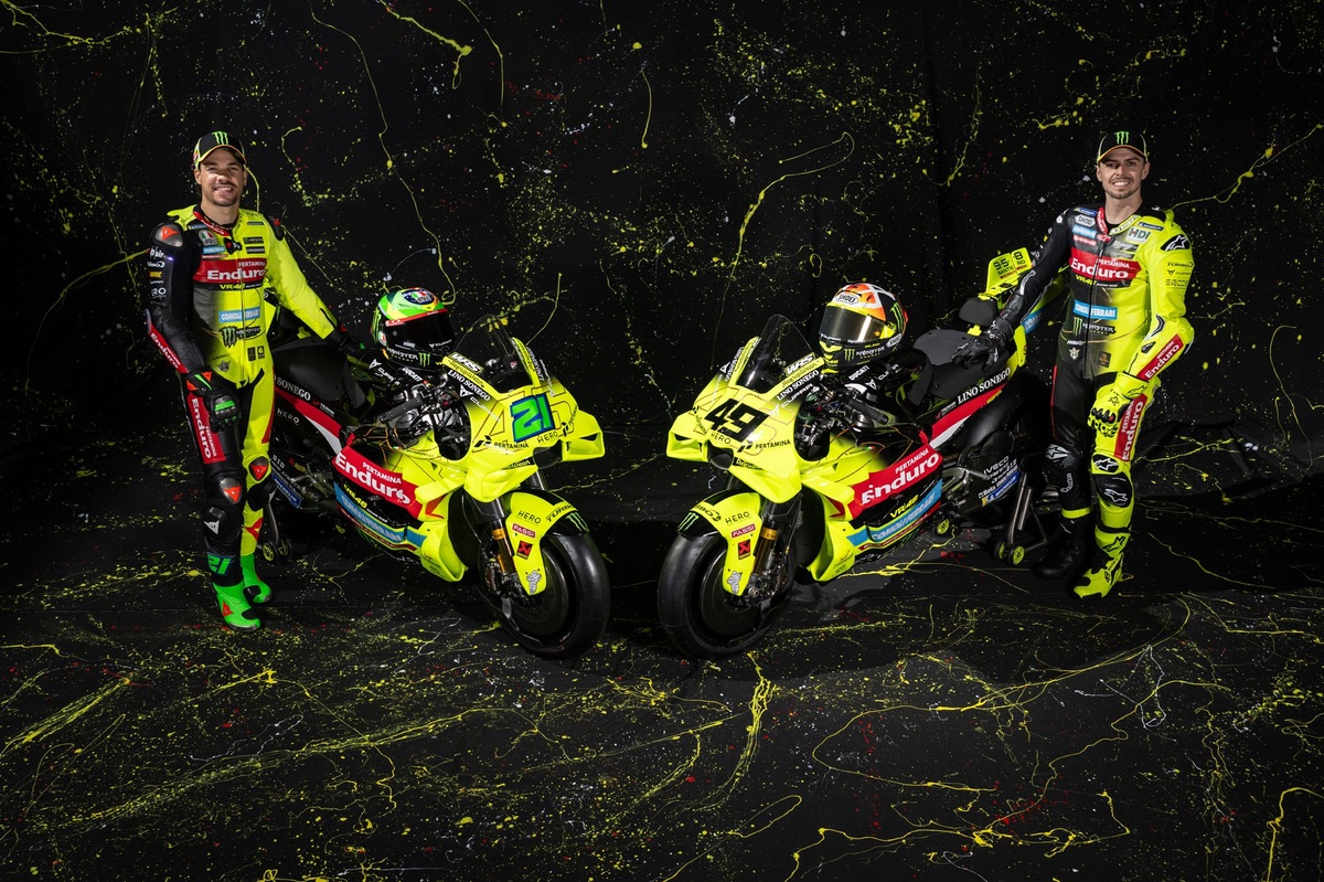 VR46 Perkenalkan Livery Baru MotoGP 2026: Unik dan Berbeda