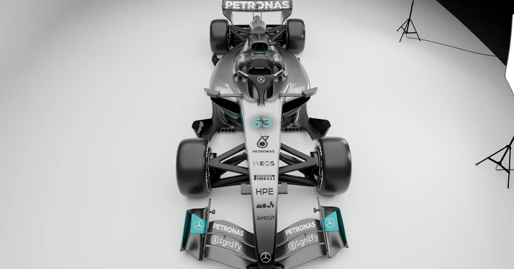 Apakah Ini Livery Terbaru Mercedes? - sumber: (racingnews365)