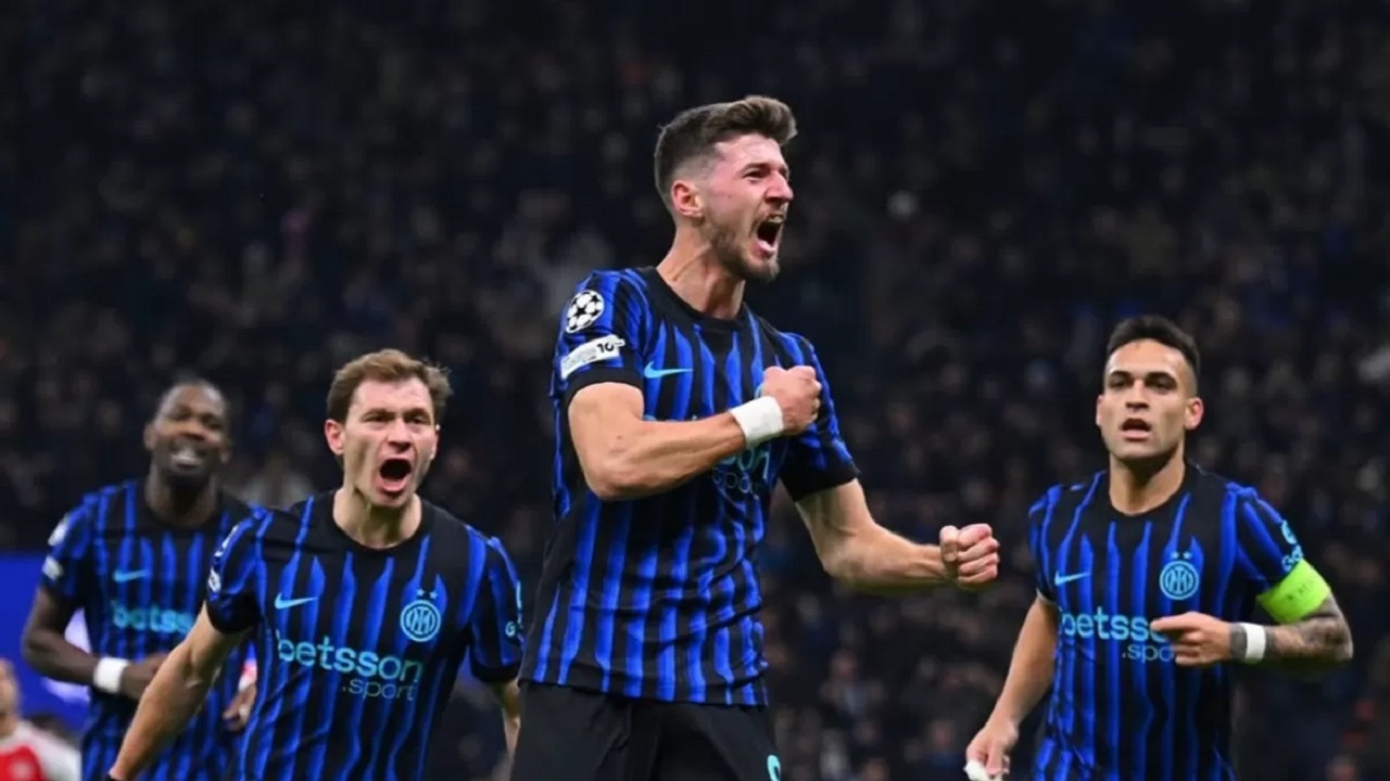 Dikalahkan Arsenal, Petar Sucic Jadi Satu-satunya Titik Terang Inter