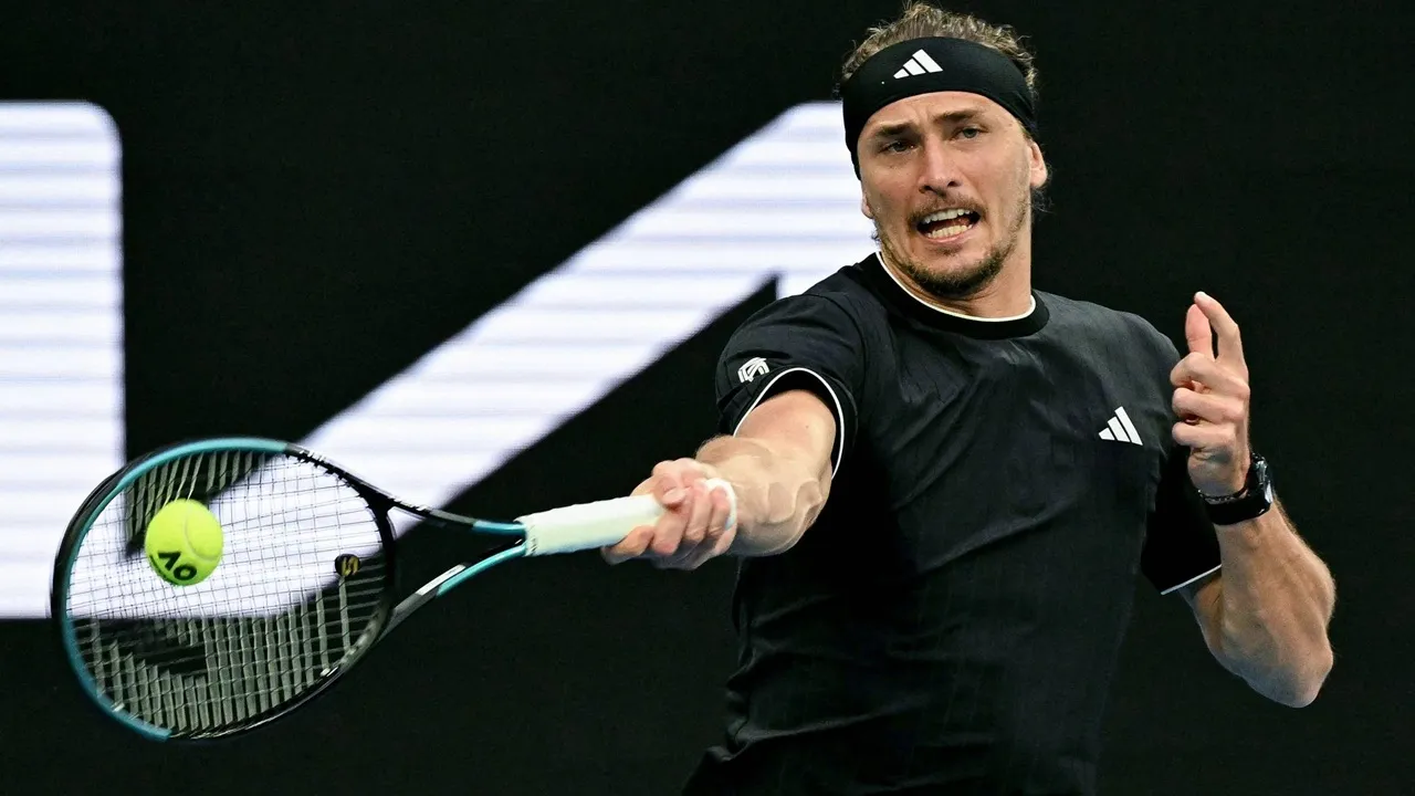 Hasil Australian Open: Hujan Dan Lawan Tak Kuasa Hentikan Laju Alexander Zverev