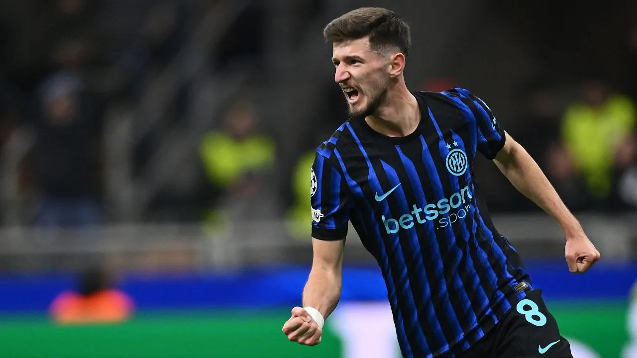 Gelandang Inter Milan, Petar Sucic.