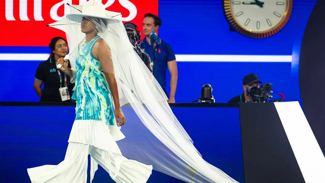 Ketika Naomi Osaka Curi Perhatian Di Melbourne Dengan Fesyen Nyentrik