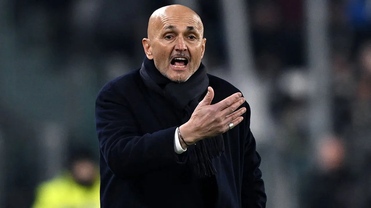 Pelatih Juventus, Luciano Spalletti.