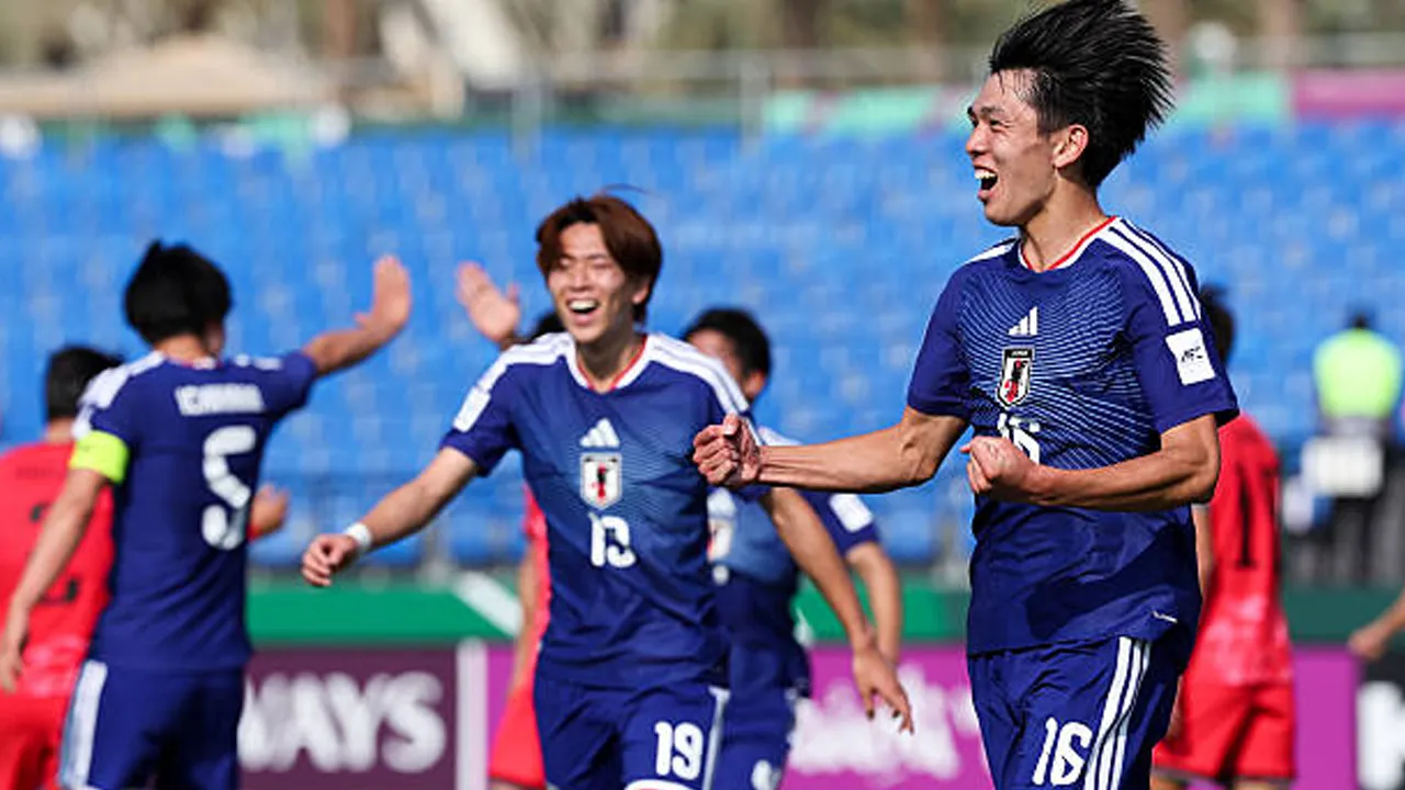 Takluk 1-0 dari Jepang, Korea Selatan Gugur di Semifinal Piala Asia U-23
