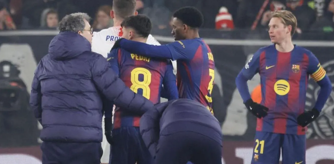 Barcelona Terima Diagnosis Awal Cedera Pedri - sumber: (footballespana)