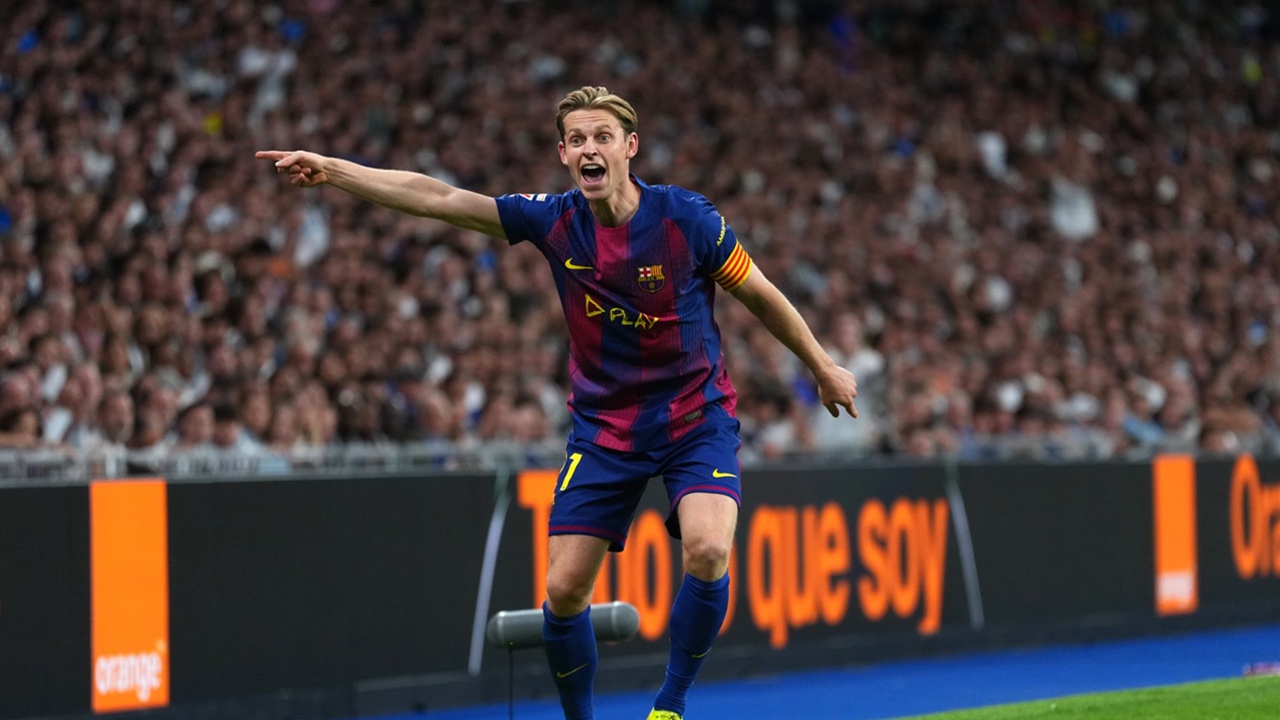 Frenkie de Jong Dipastikan Absen Lawan Kopenhagen