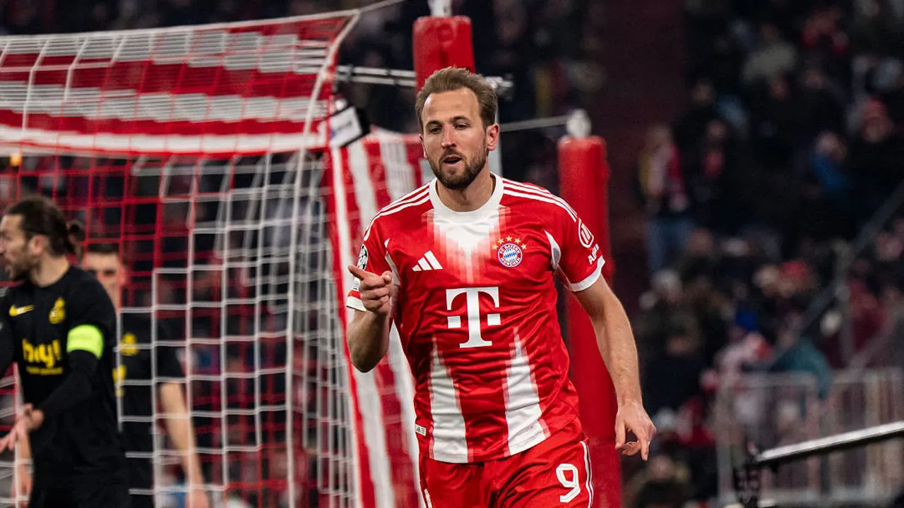 Penyerang Bayern Munich, Harry Kane.