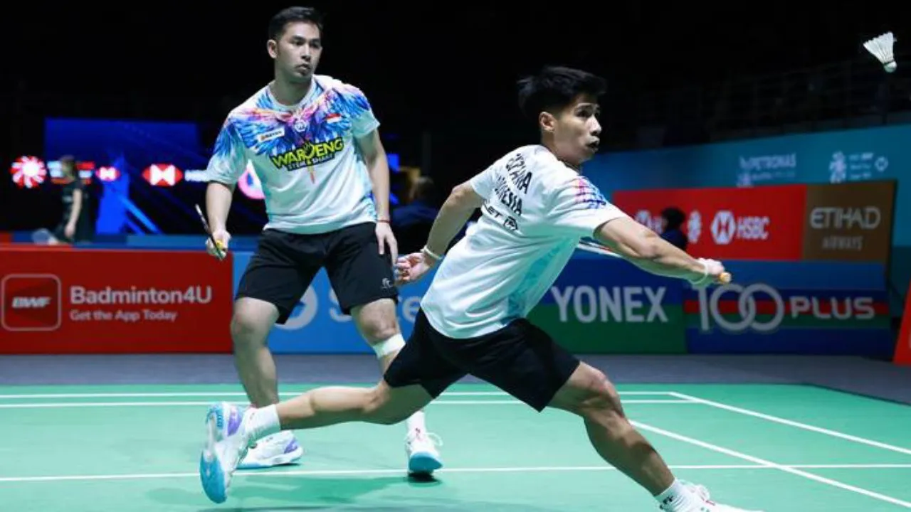 Lewati Laga Ketat Kontra Malaysia, Sabar/Reza ke Perempat Final Indonesia Masters 2026