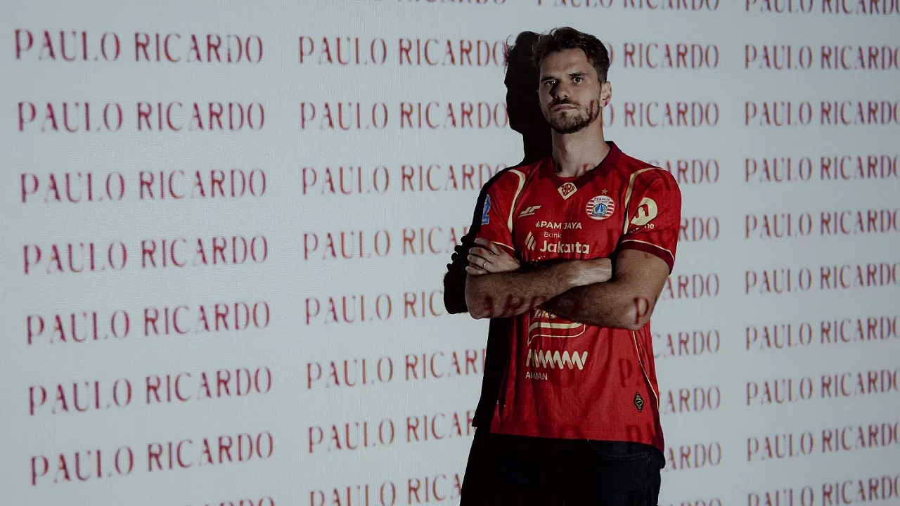 Pemain anyar Persija Jakarta, Paulo Ricardo resmi diperkenalkan