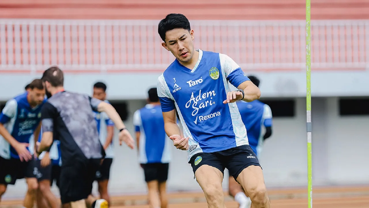Pemain bertahan PSIM Jogja, Yusaku Yamadera mulai pulih