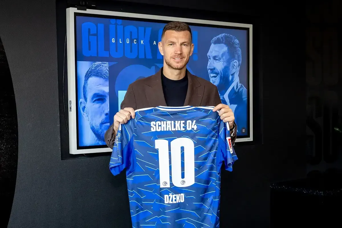 Resmi: Fiorentina Lepas Edin Dzeko ke Schalke - sumber: (footballitalia)