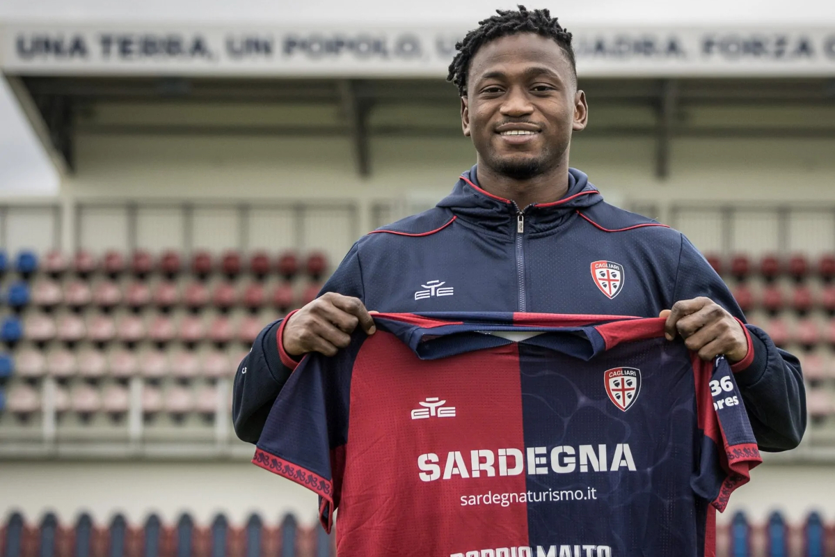 Sulemana Kembali ke Cagliari, Hentikan Pinjaman di Bologna - sumber: (footballitalia)