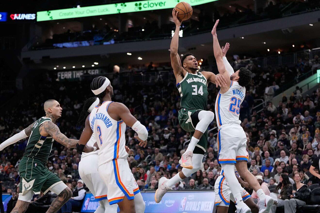 Thunder Tumbangkan Bucks, Gilgeous-Alexander Bersinar