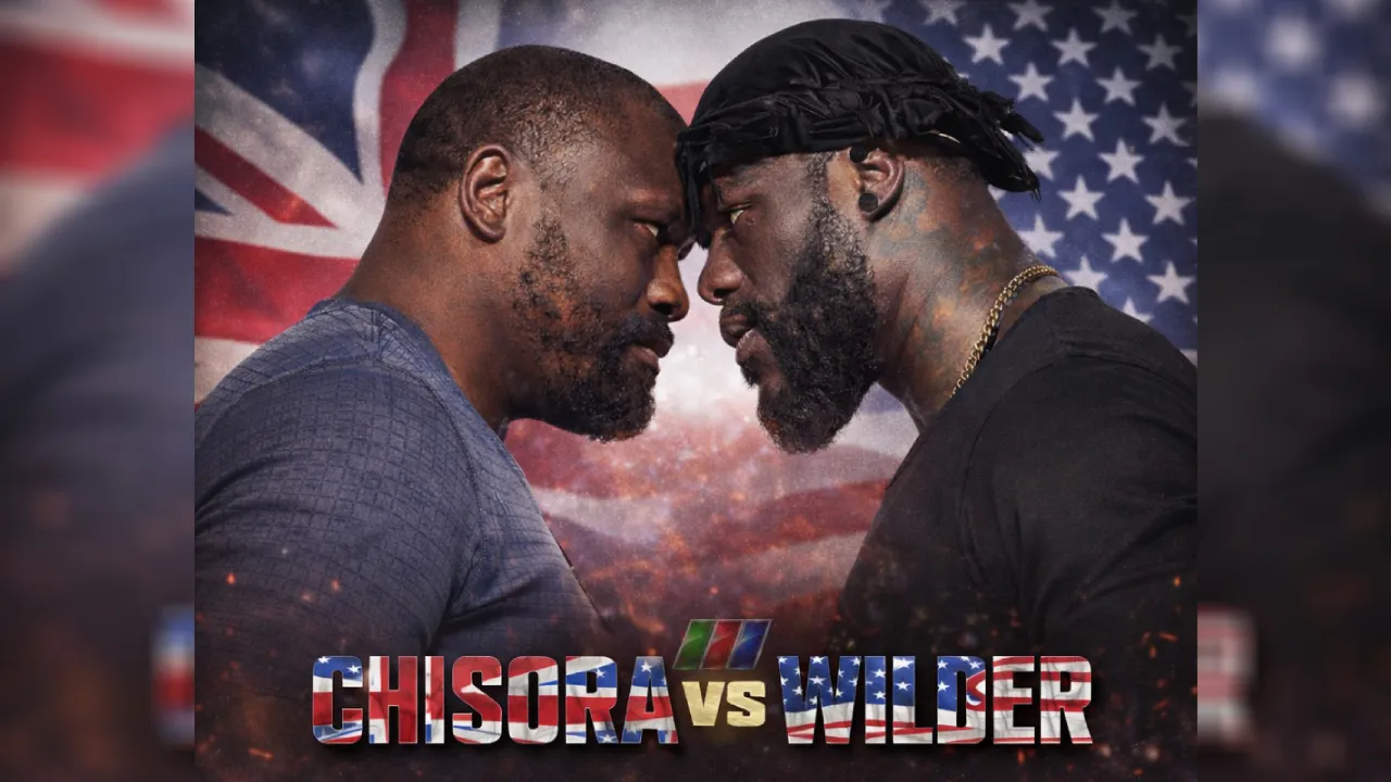 Deontay Wilder (kanan) dan Derek Chisora. (Foto: Fight TV)