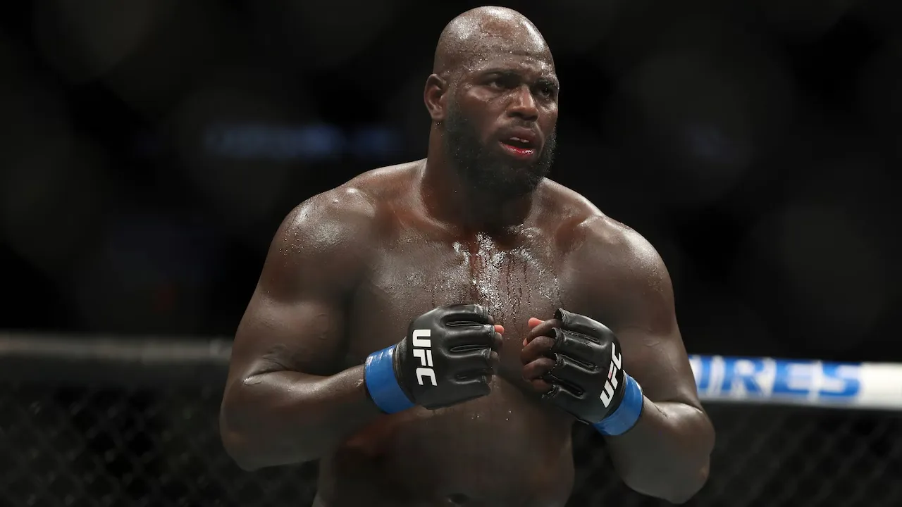 Jairzinho Rozenstruik, yang dijuluki “Bigi Boy,” dikenal sebagai salah satu petarung kelas berat papan atas UFC pada periode 2019–2025. (Foto: Fight TV)