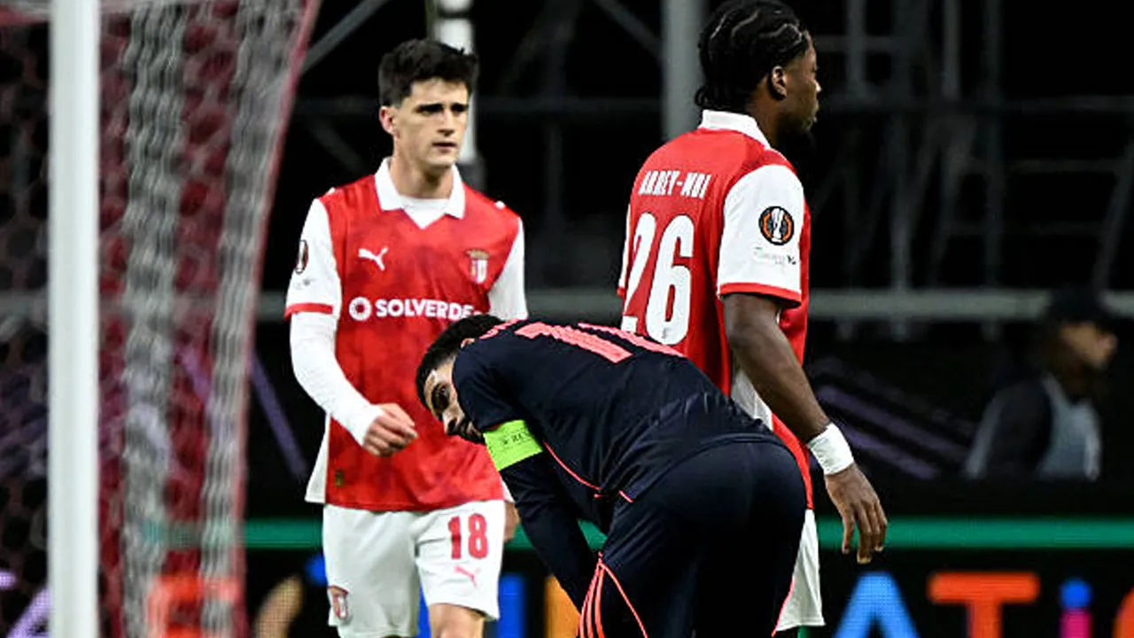 Hasil Pertandingan Liga Europa: Sporting Braga 1-0 Nottingham Forest