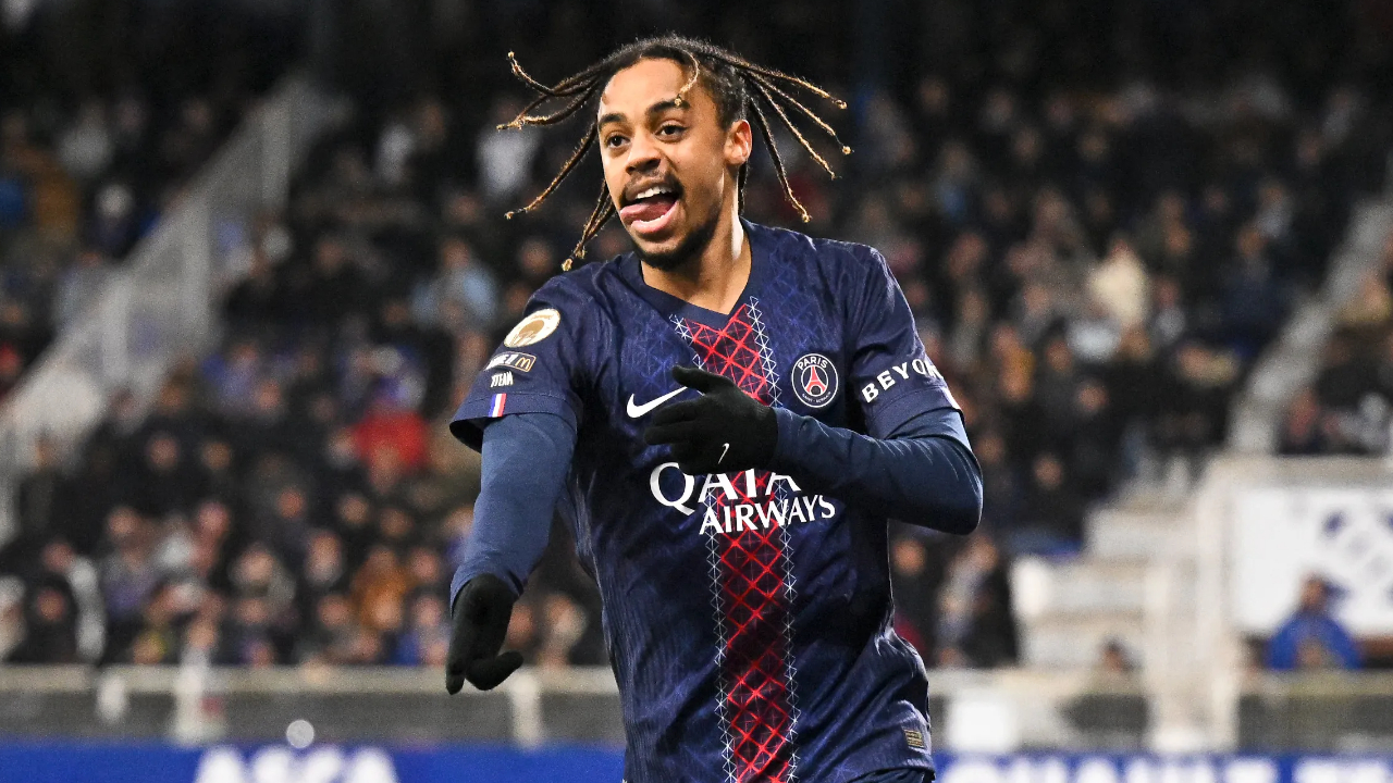 Bradley Barcola Ungkap Rasa Senangnya Usai Kemenangan PSG Atas Auxerre