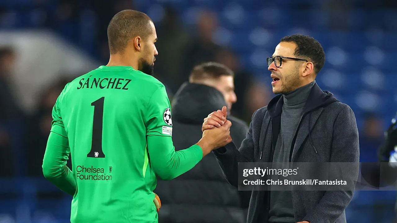 Robert Sanchez dan Liam Rosenior