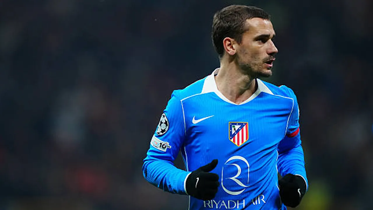 Cedera Paha, Atletico Madrid Kehilangan Antoine Griezmann