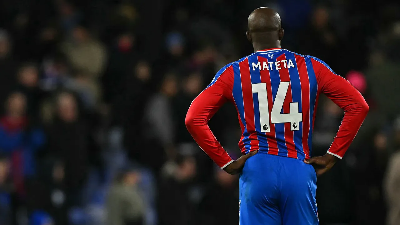 Penyerang Crystal Palace, Jean-Philippe Mateta.