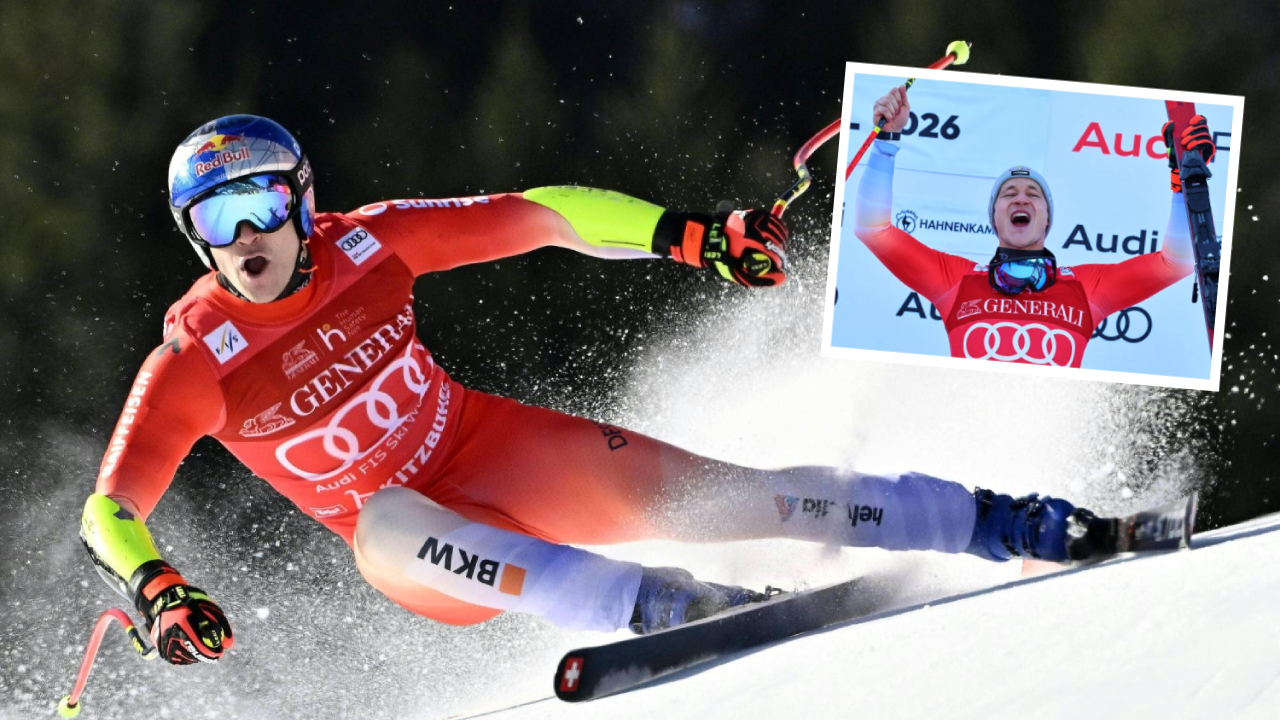 Marco Odermatt Menang Tipis di Super-G Terakhir Jelang Olimpiade