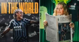 Trinity Rodman Jadi Pesepak Bola Wanita dengan Gaji Tertinggi di Dunia
