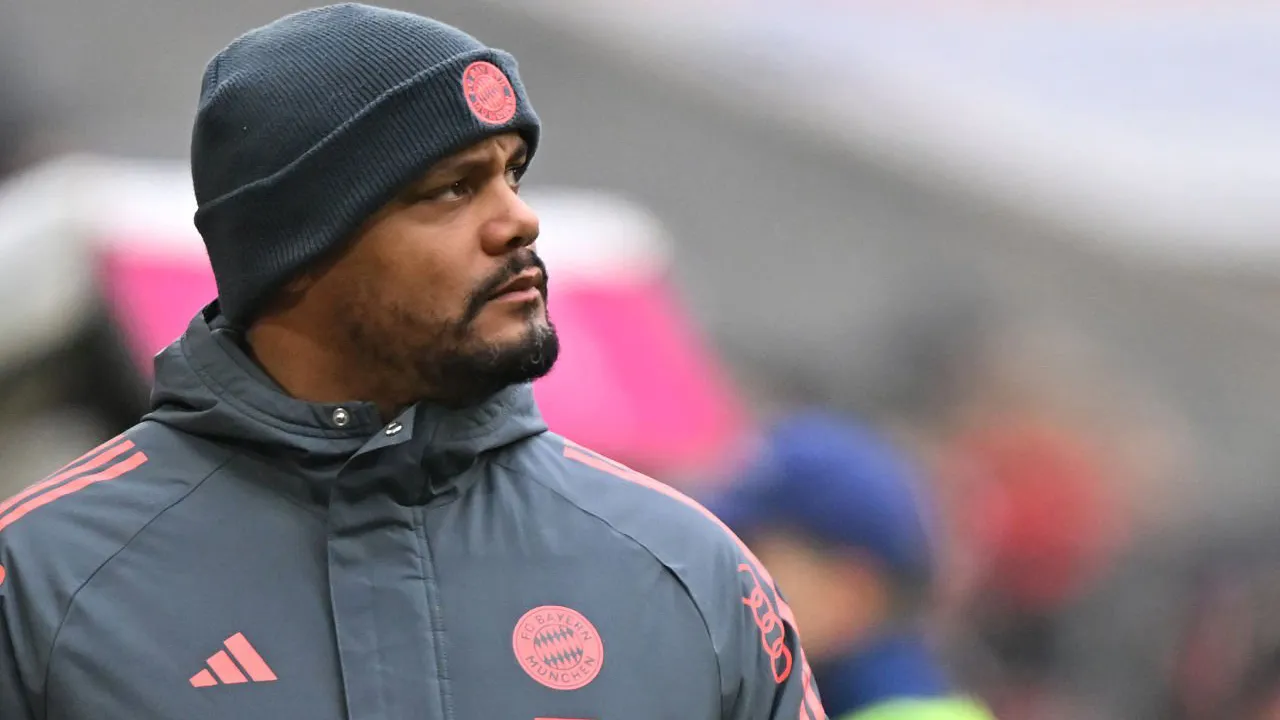 Pelatih Bayern Munich, Vincent Kompany.