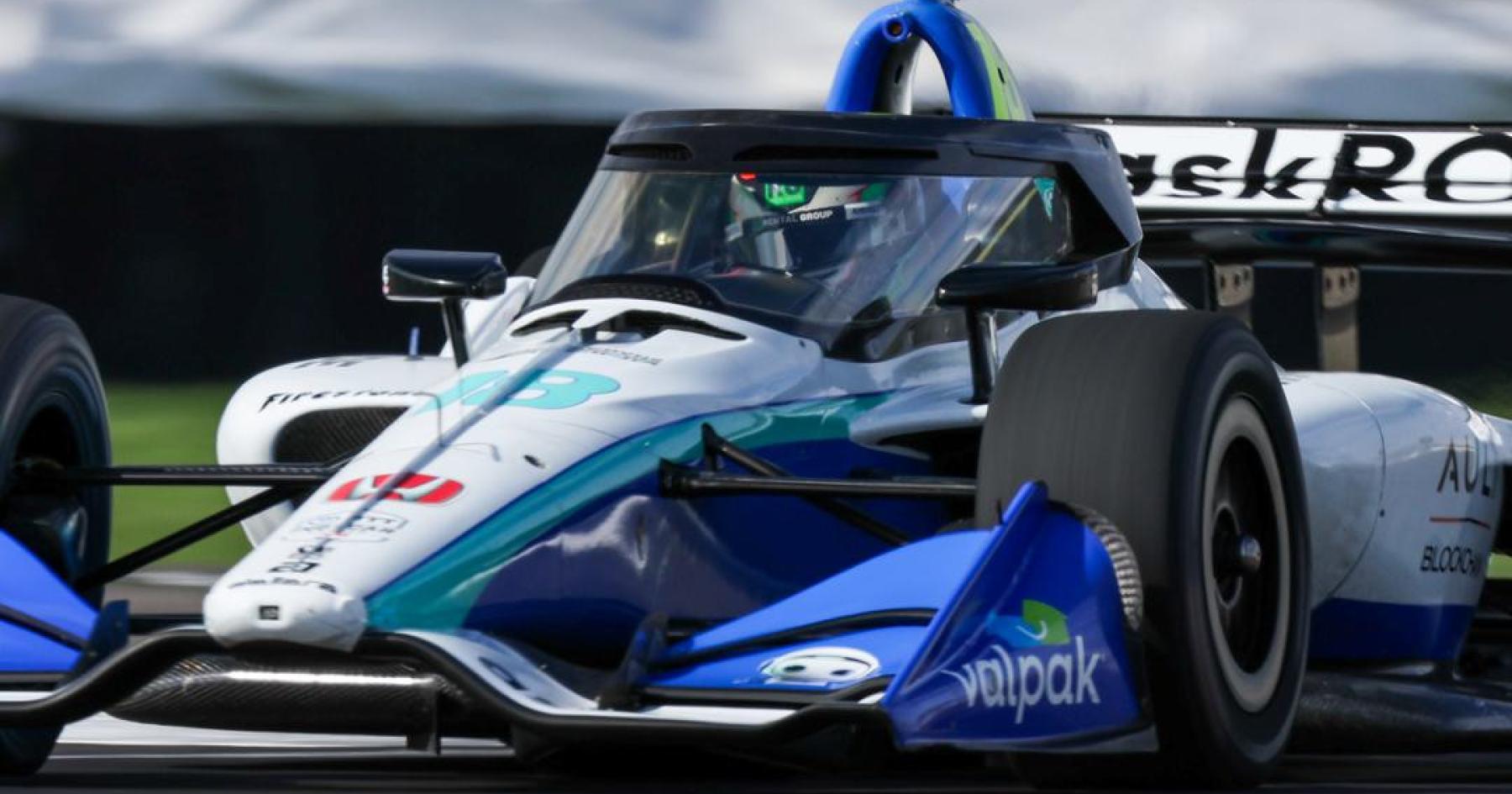 Pembalap Muda IndyCar dan Eks F1 Pimpin Sesi Formula E