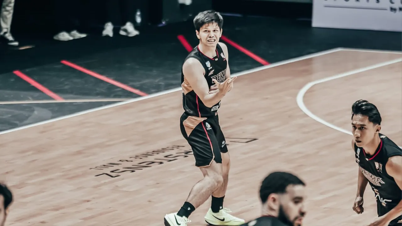 Rio Disi sumringah bisa cetak career high lawan Rans.