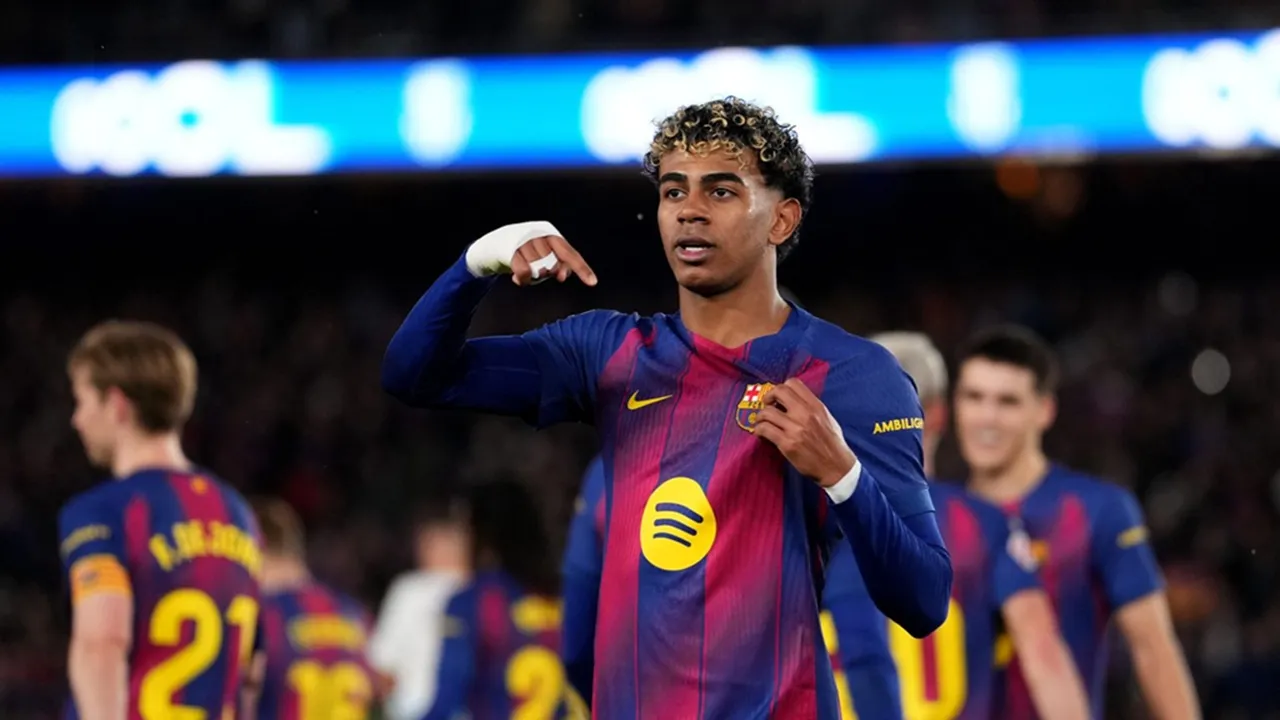 Lamine Yamal Kembali Cetak Sejarah Bersama Barcelona