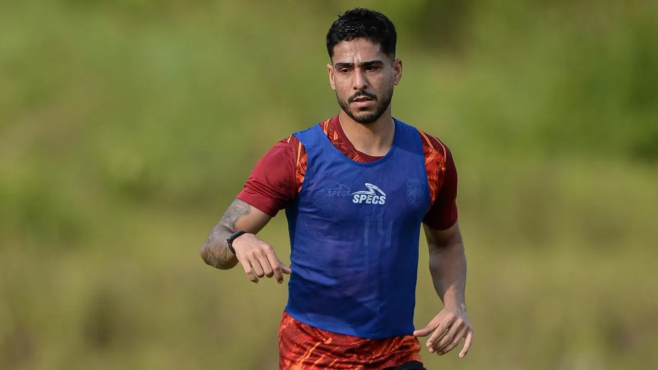 Pemain anyar Borneo FC, Kaio Nunes mulai berlatih bersama tim