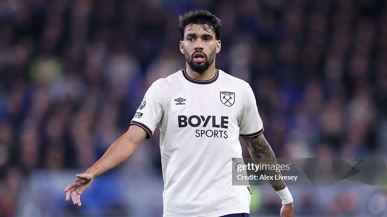West Ham United izinkan kepulangan Lucas Paqueta ke Flamengo