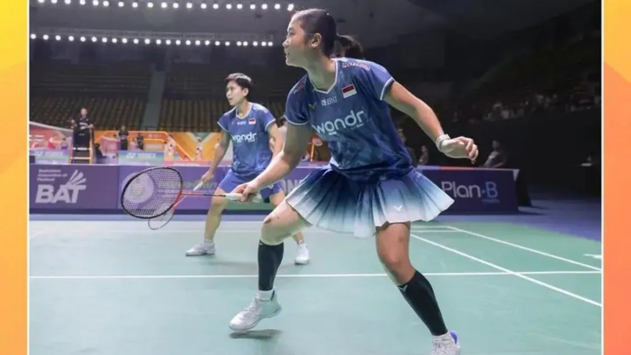 Amalia/Fadia Menang Mudah ke 16 Besar Thailand Masters 2026