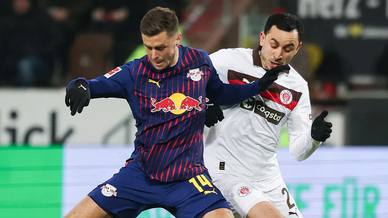 Gelandang RB Leipzig, Christoph Baumgartner.