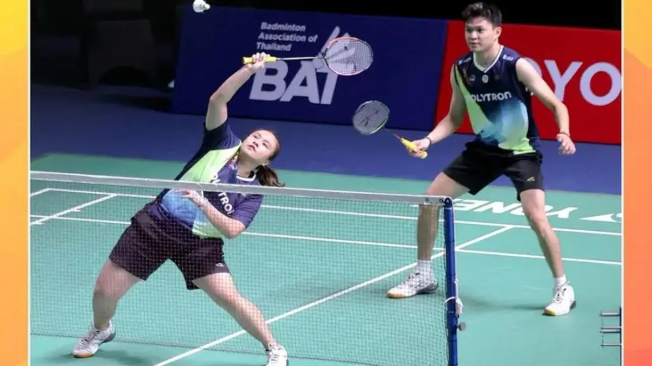 Sikat Malaysia, Bobby/Melati Melaju Mulus ke 16 Besar Thailand Masters 2026