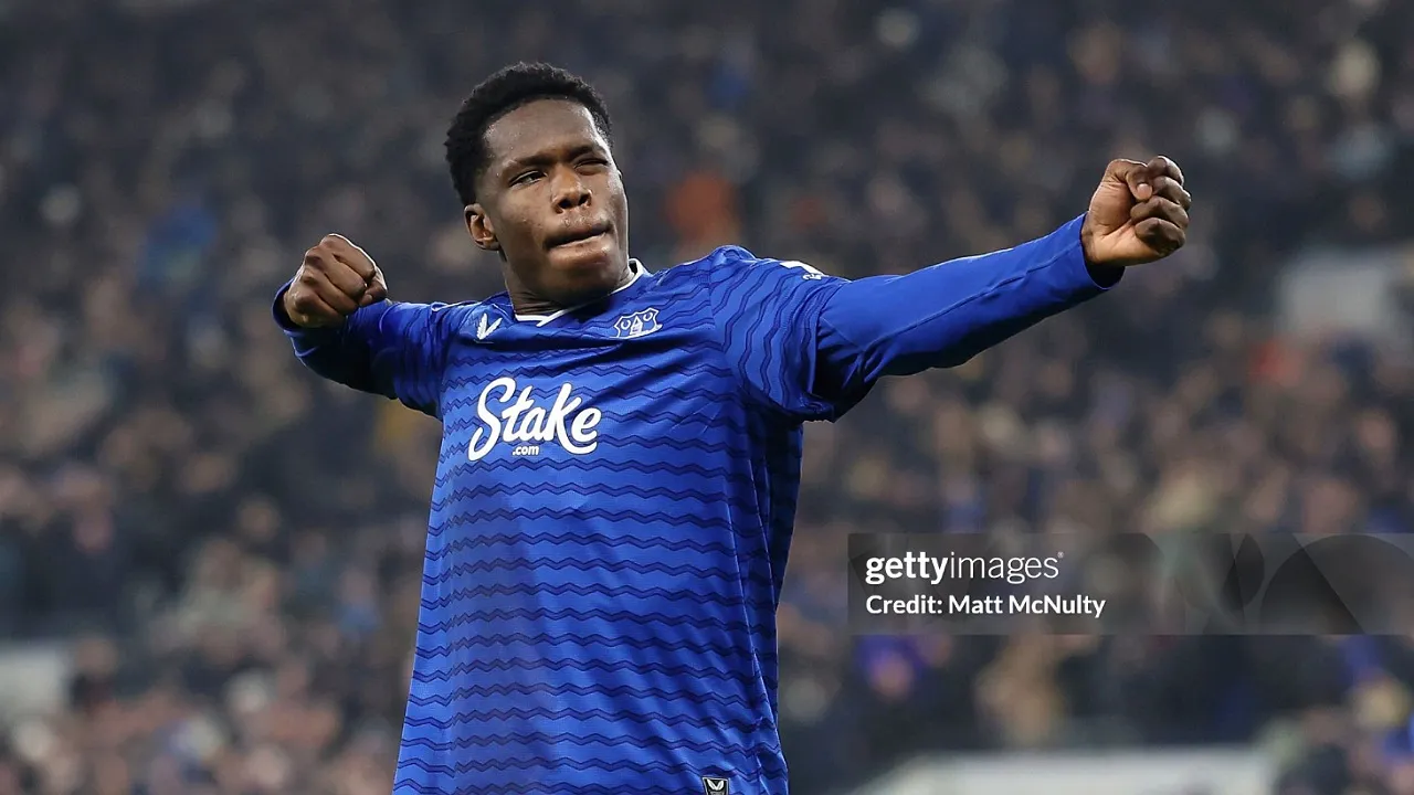 Penyerang Everton, Thierno Barry