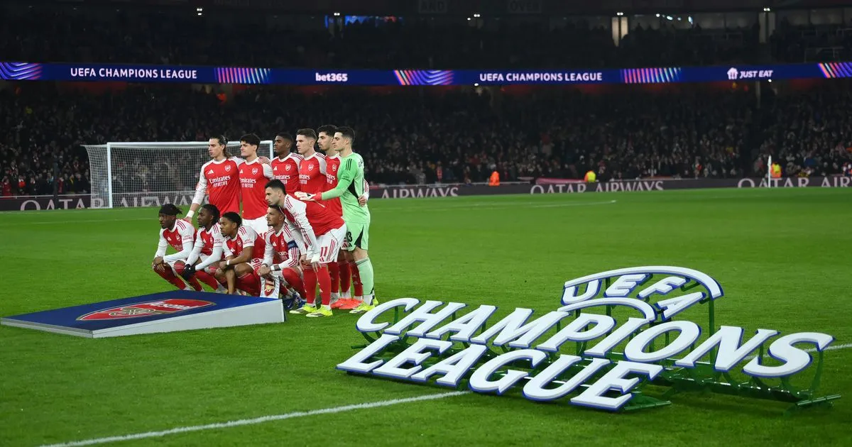Arsenal Tantang Empat Tim di 16 Besar Liga Champions - sumber: (footballlondon)