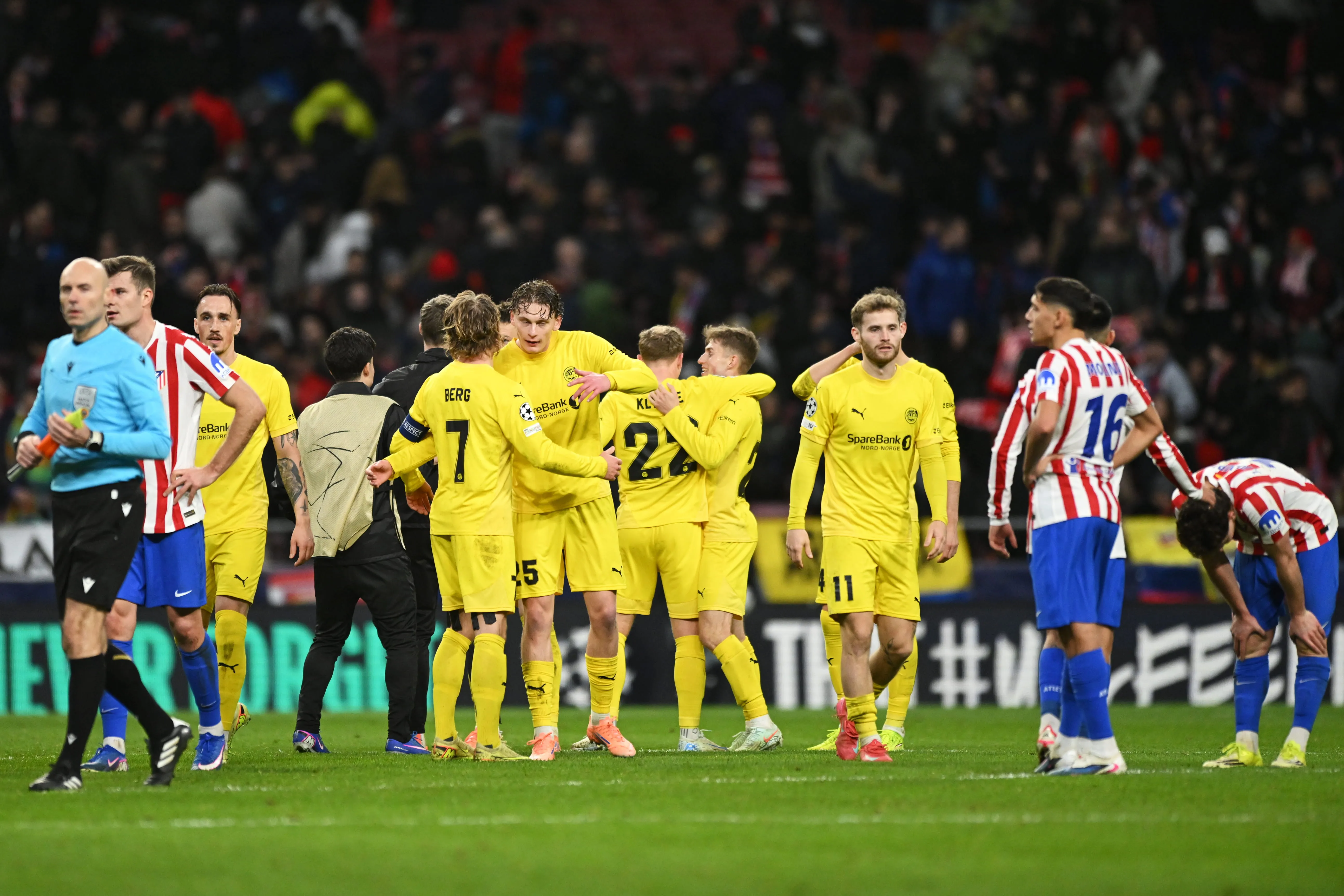 Atletico Madrid Ditaklukkan Bodo/Glimt di Akhir Fase Liga - sumber: (footballespana)