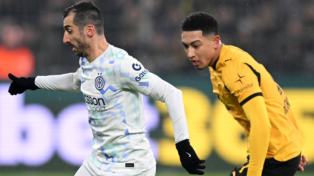 Henrikh Mkhitaryan Puji Performa Inter Usai Kalahkan Dortmund