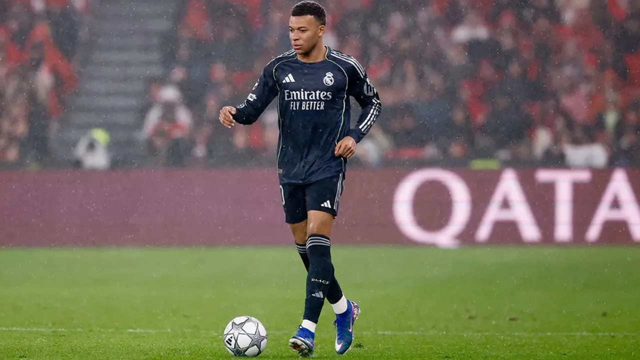 Penyerang Real Madrid, Kylian Mbappe.