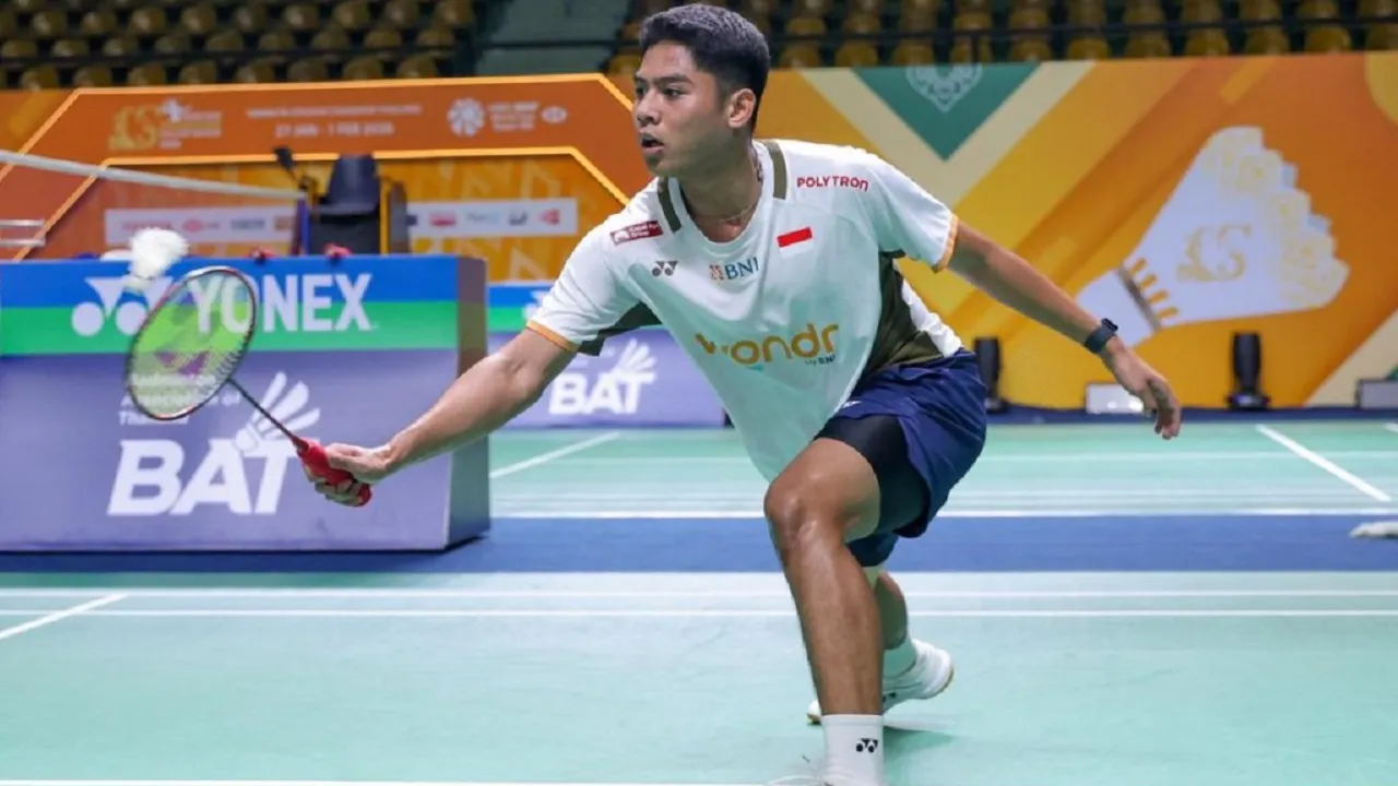 Moh Zaki Ubaidillah ingin tembus hingga babak semifinal Thailand Masters 2026.